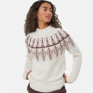 Tentree Highline Wool Intarsia Sweater